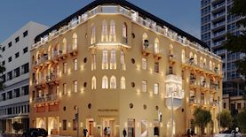 מלון פלטין, צילום: יואב מסר אדריכלים וטריפל די הדמיות